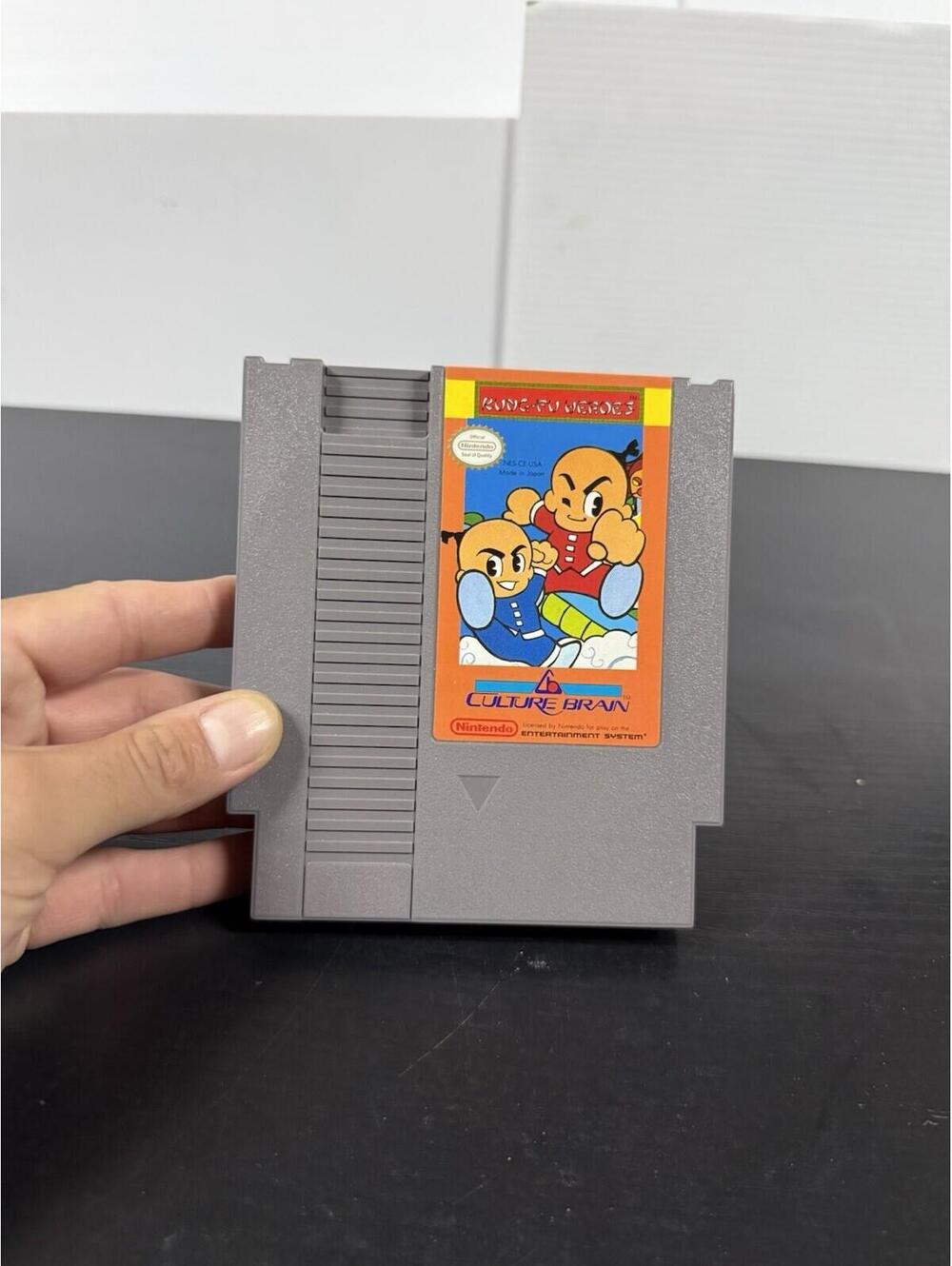 Kung-Fu Heroes NES Nintendo Authentic Original Cartridge Culture Brain